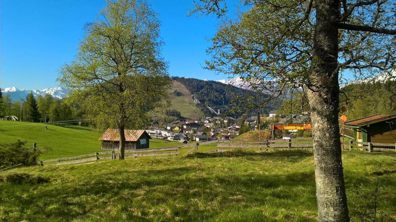 Haus Elisengrund Am Geigenbuehel - Chalet Prive Seefeld in Tirol Buitenkant foto